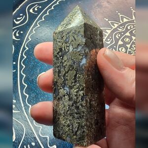 Pyrite & Agate Tower